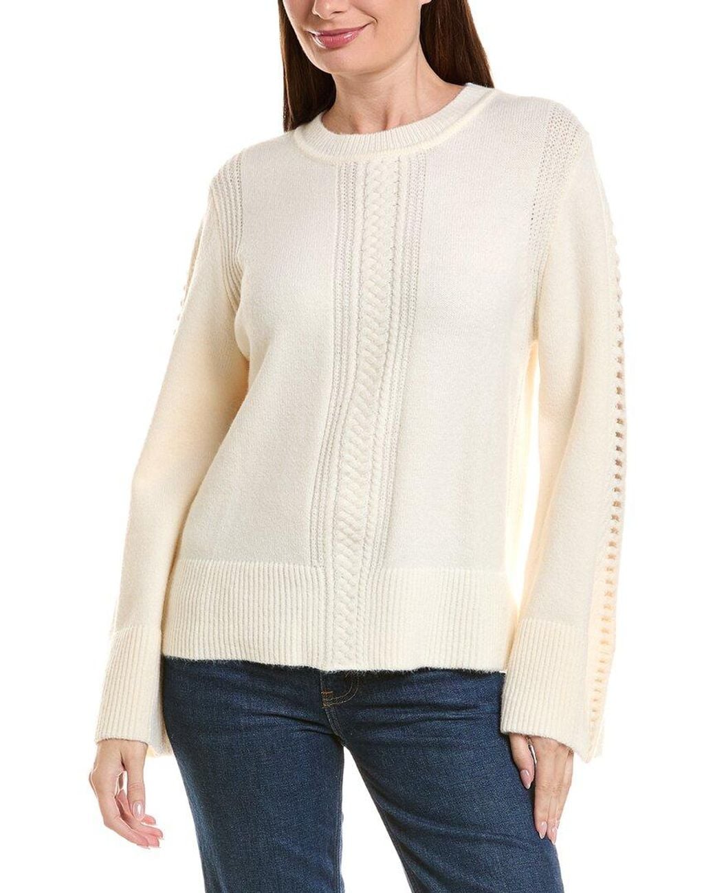 ANNA KAY White Phileas Sweater