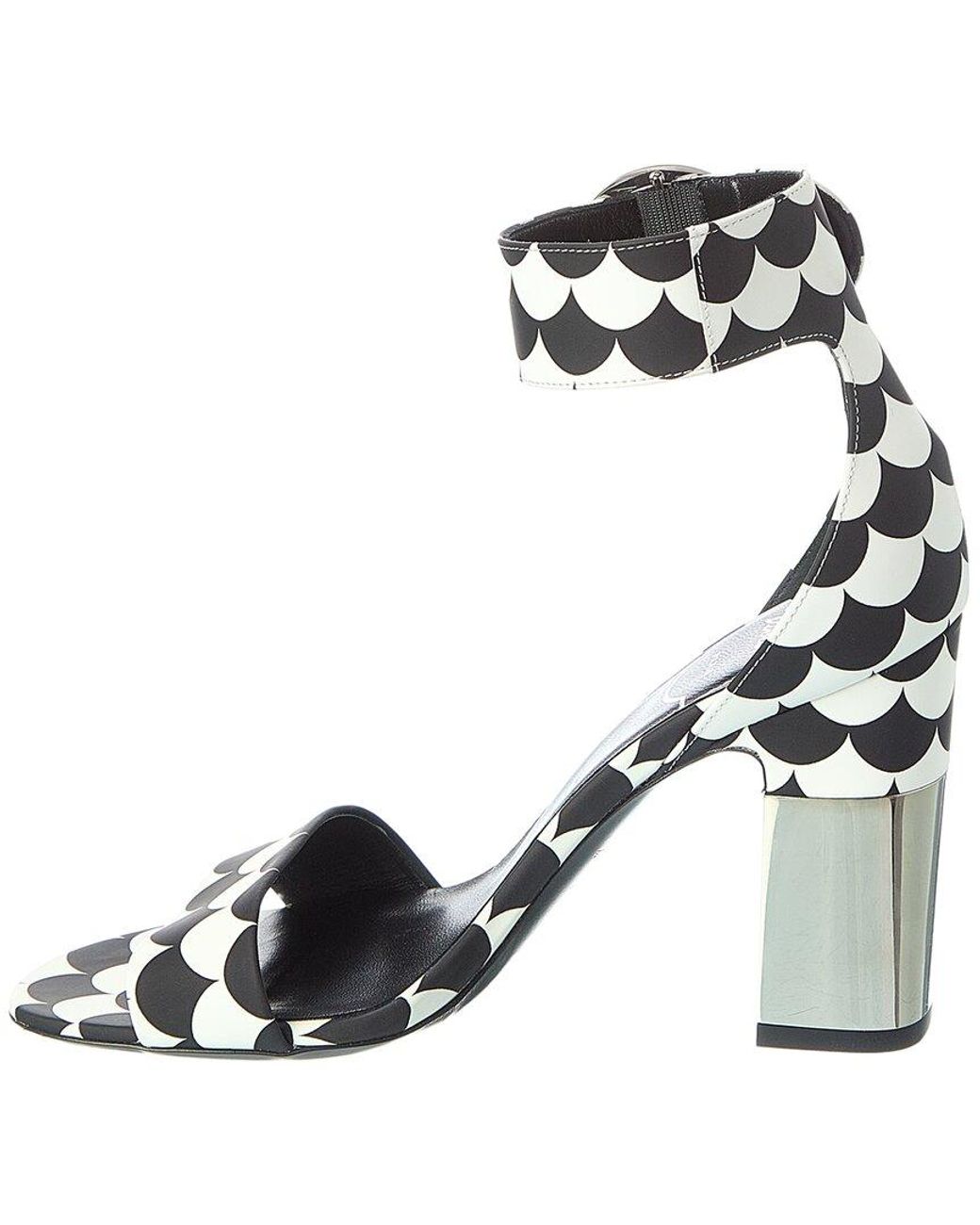 Roger Vivier Metallic Leather Sandal