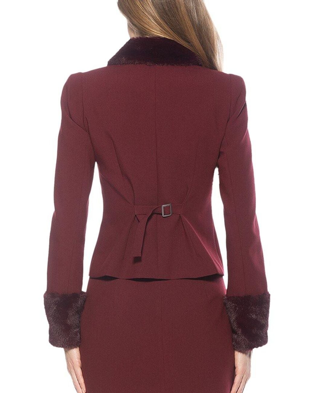 Alexia Admor Purple Fran Jacket