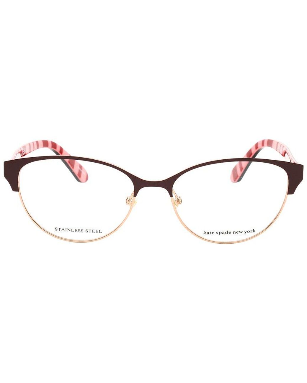 Kate Spade Red Emelyn 52Mm Optical Frames