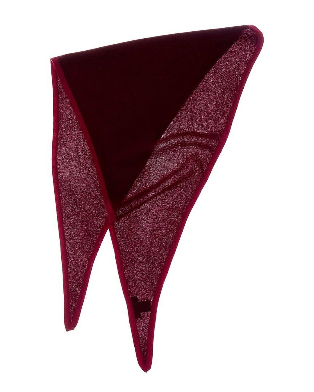 Forte Purple Cashmere Triangle Cashmere Scarf