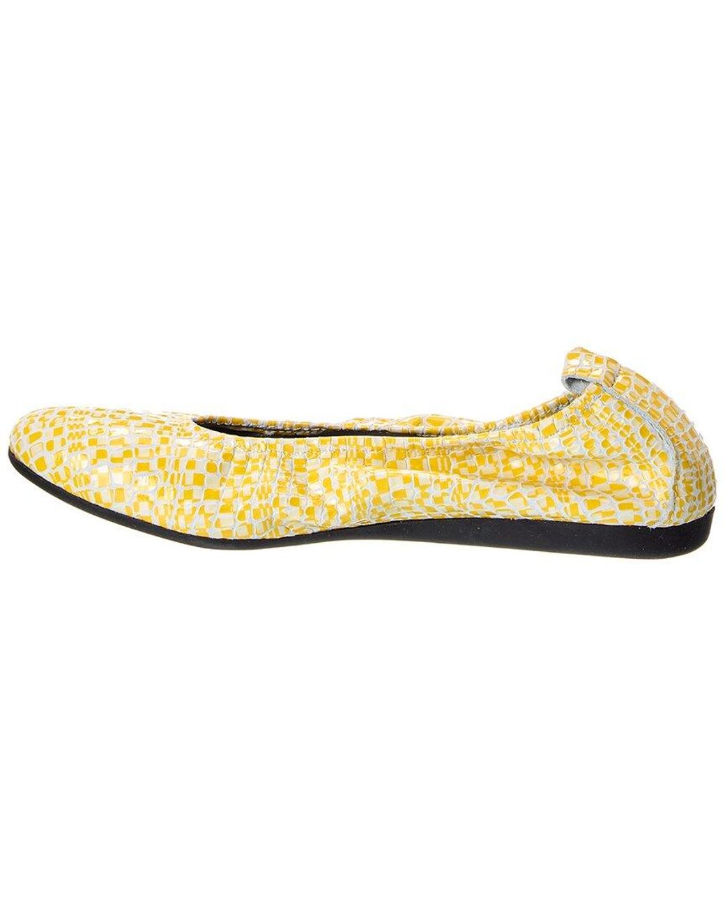 Arche Metallic Laius Leather Flat