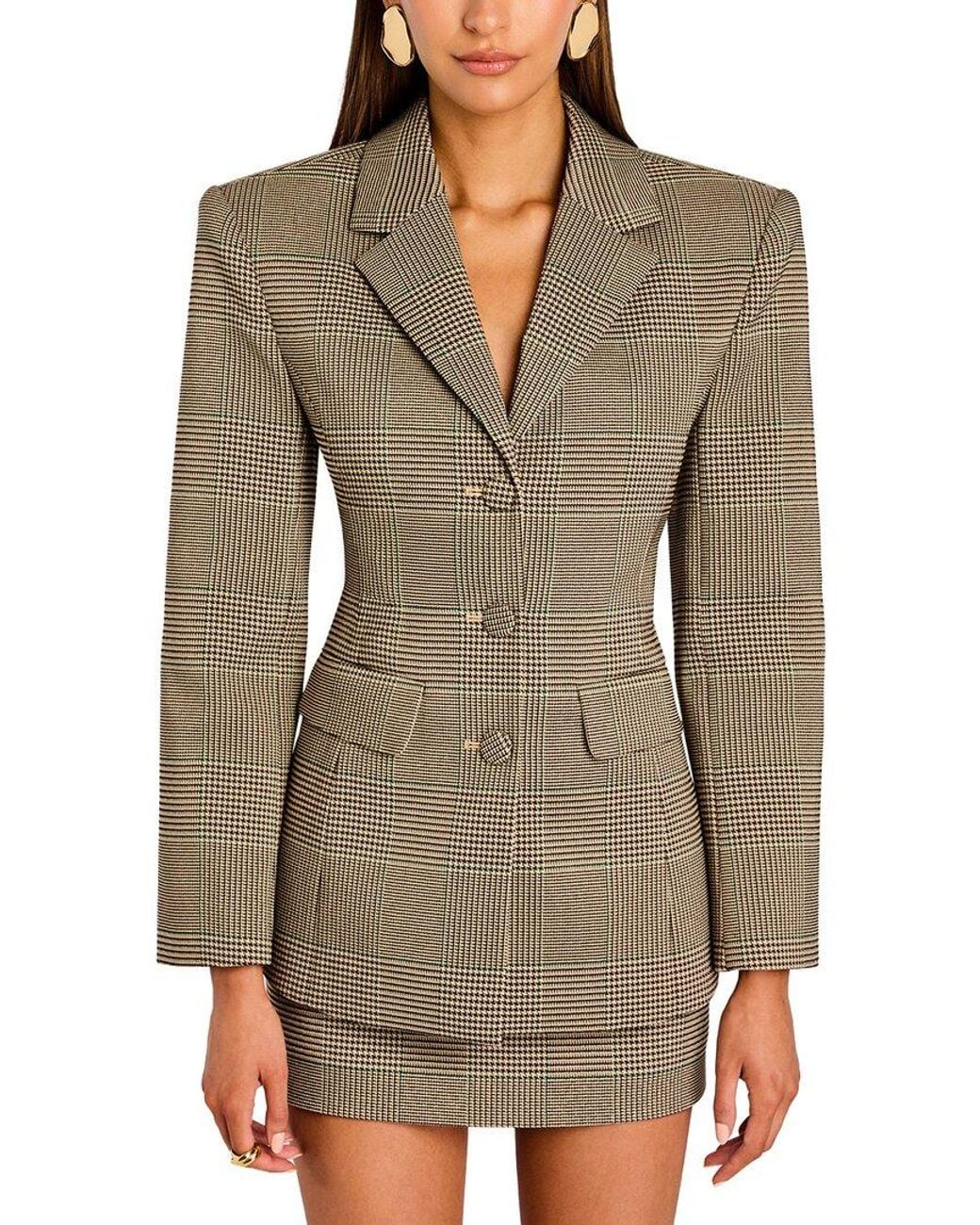 SER.O.YA Gray Jennifer Blazer