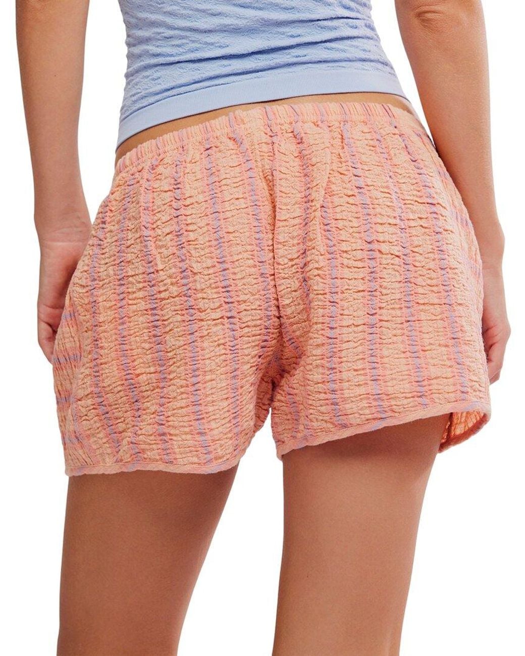 Free People Pink Heading Home Boxer