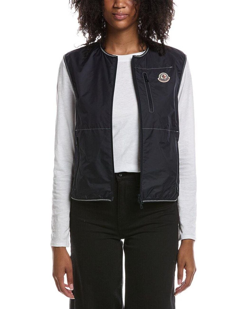 Moncler Black Alshain Vest