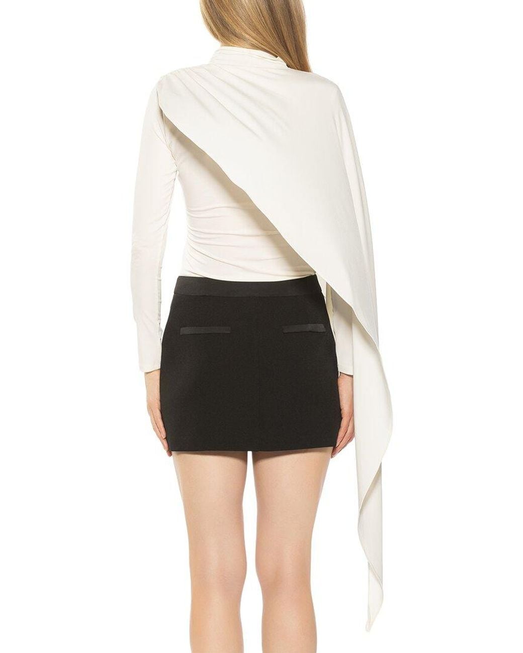 Alexia Admor White Ivo Top
