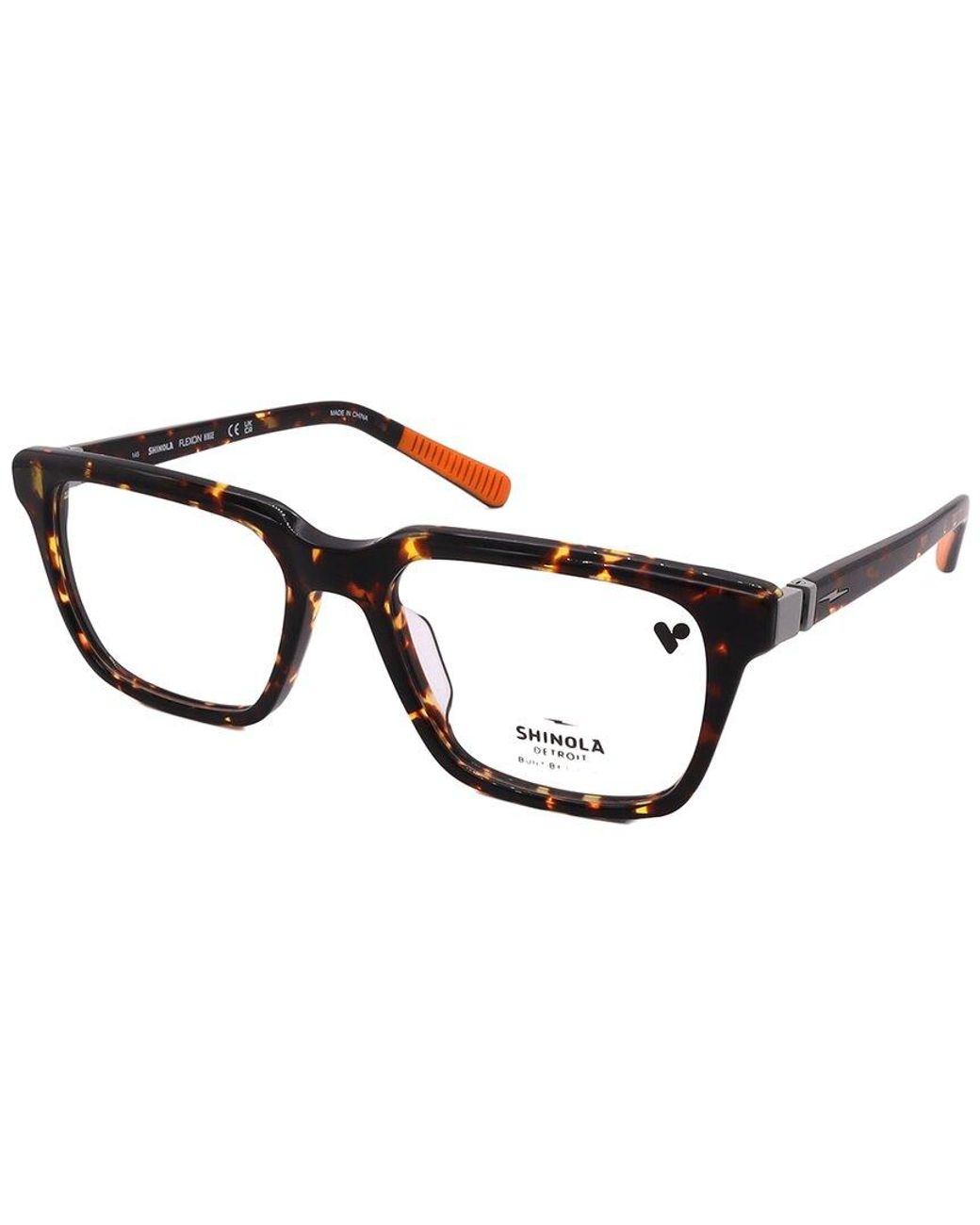 Shinola Brown Sh15000 54mm Optical Frames