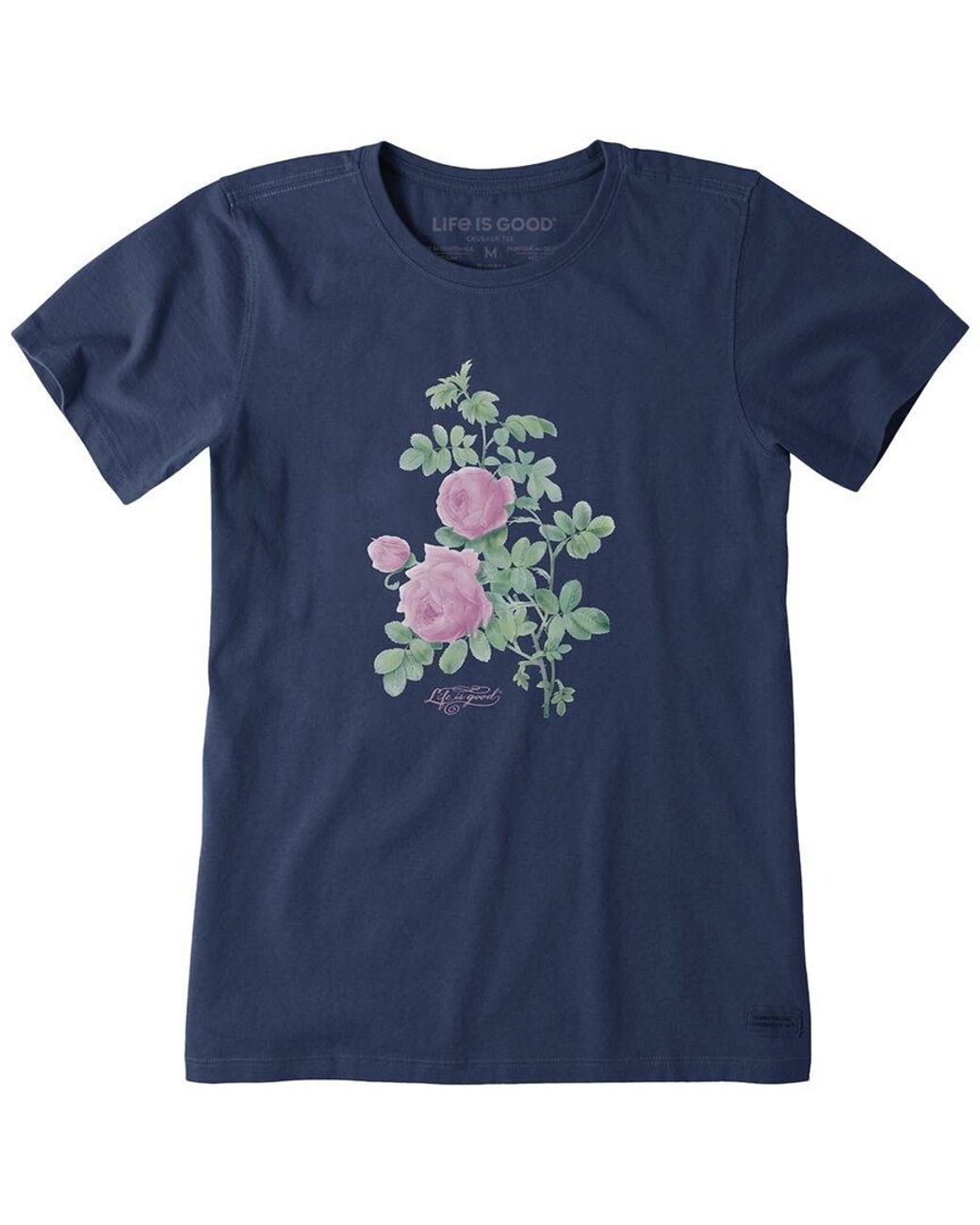 Life Is Good. Blue Crusher T-Shirt