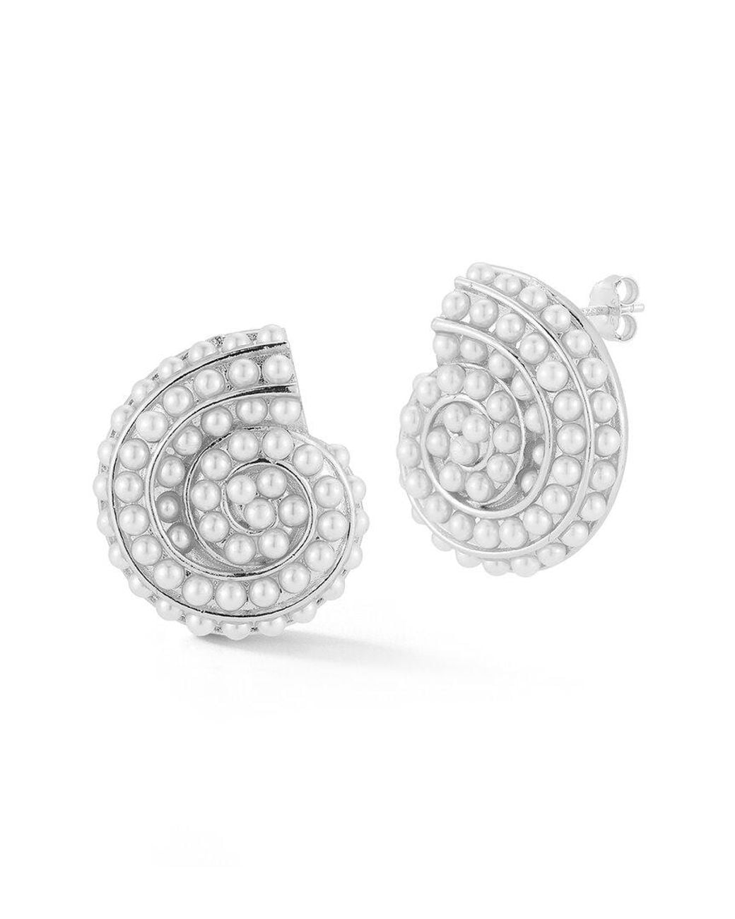 Sphera Milano White Earrings