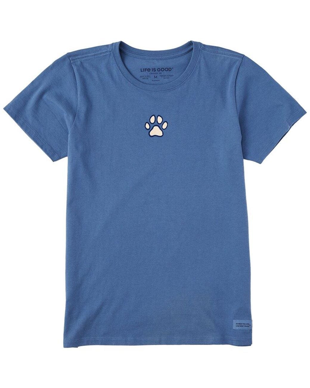 Life Is Good. Blue Crusher T-Shirt
