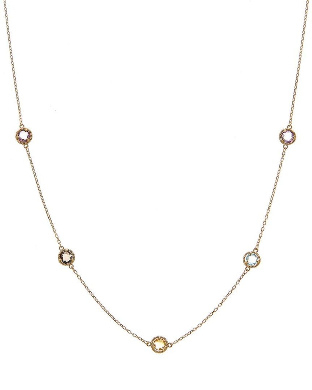 Italian Gold Natural 14K Necklace