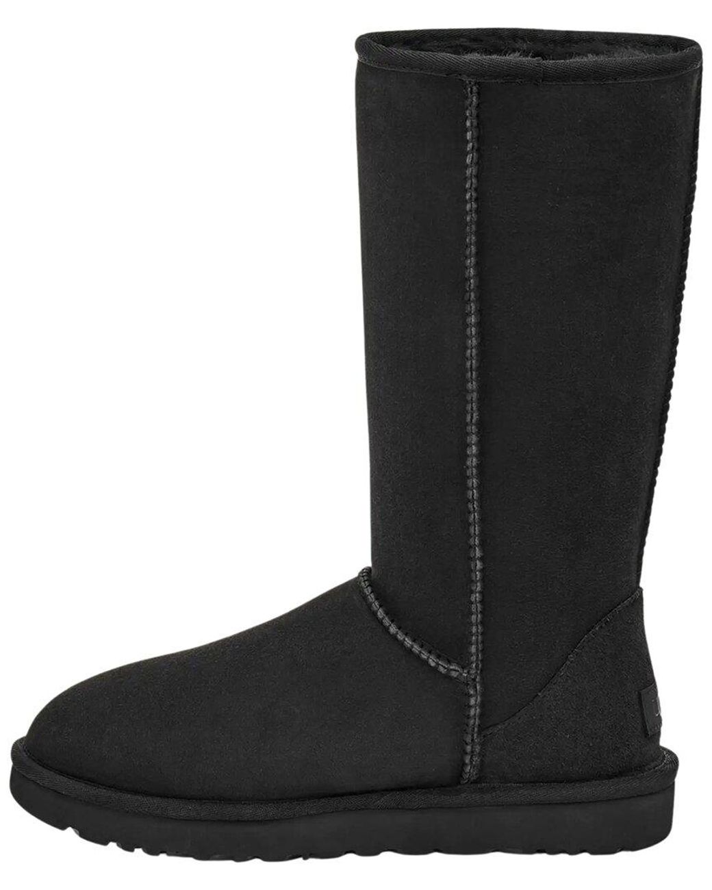 Ugg Black Classic Tall Ii Sheepskin Boot