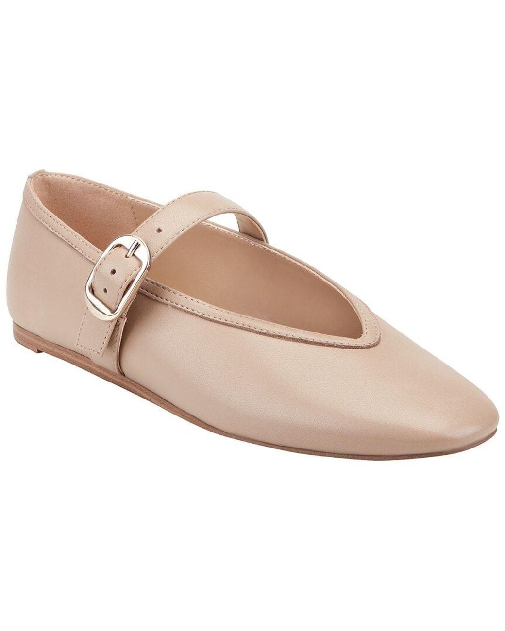 Marc Fisher Natural Godea Flat