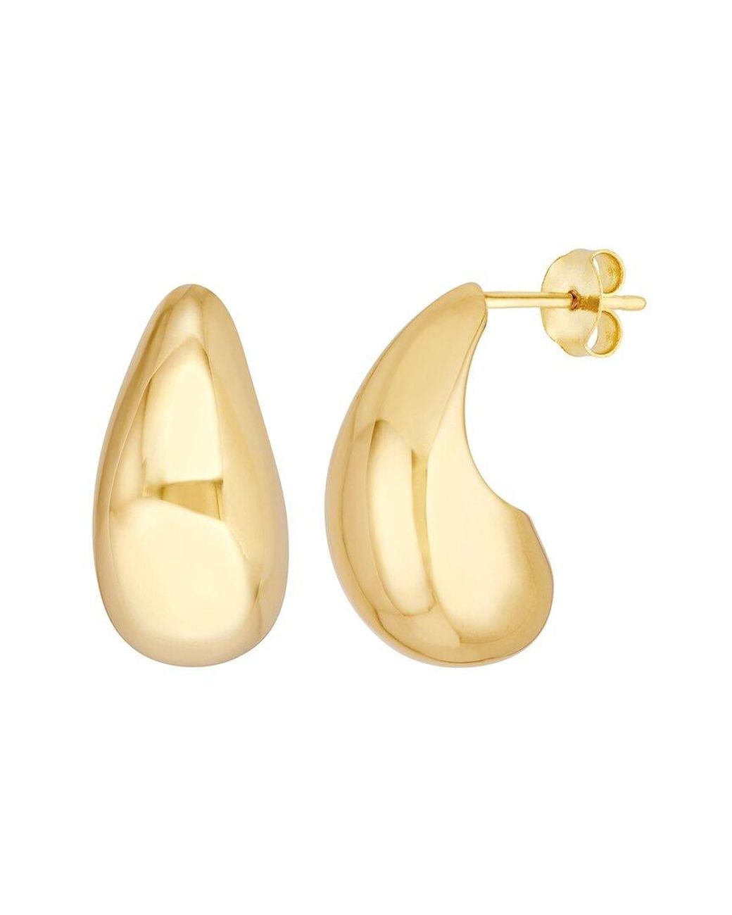 HAWLEY ST Metallic 14K Earrings