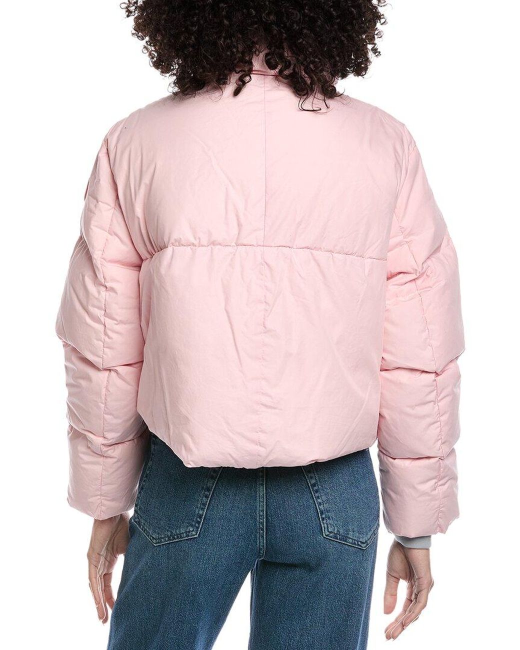 Canada Goose Pink Garnet Cropped Puffer Coat