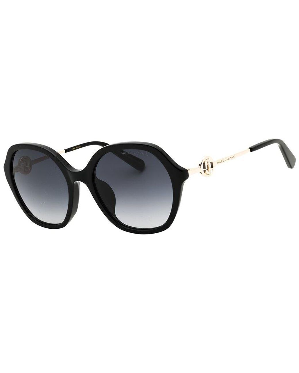 Marc Jacobs Black 55Mm Sunglasses