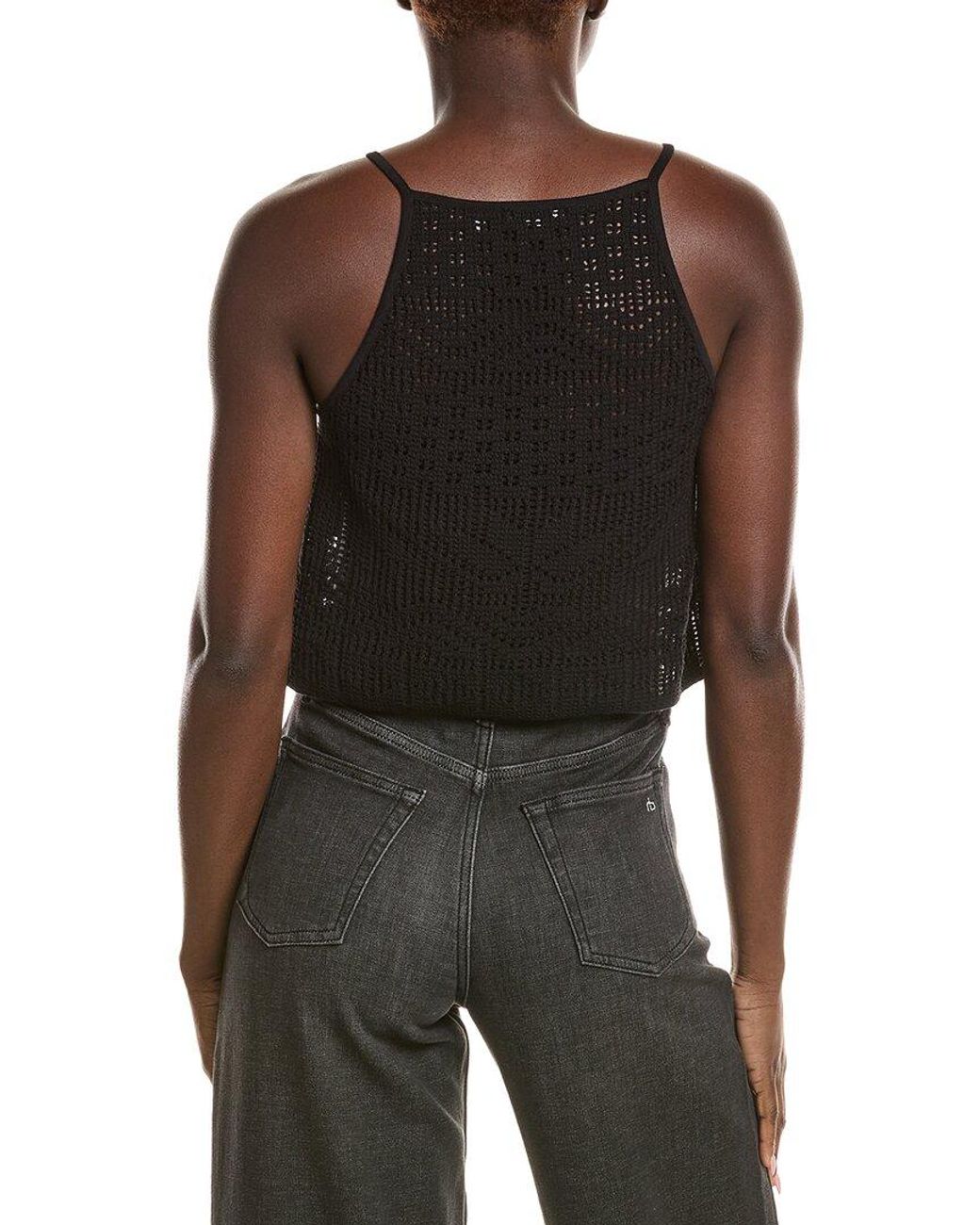 A.L.C. Black Alden Top