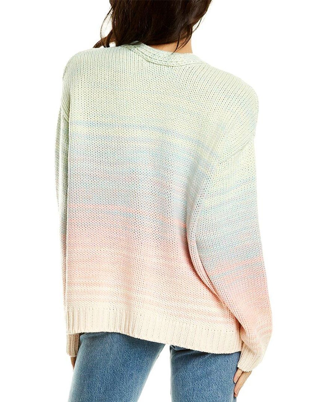 525 America Ombre Cardigan in Pink | Lyst