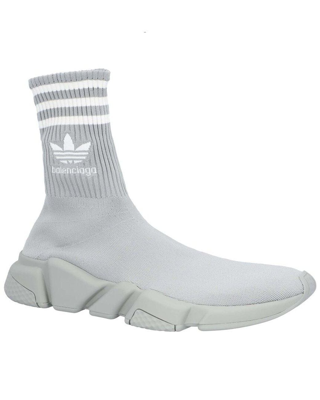 Balenciaga Rubber X Adidas Speed Trainer (Authentic Pre-Loved) in Gray ...
