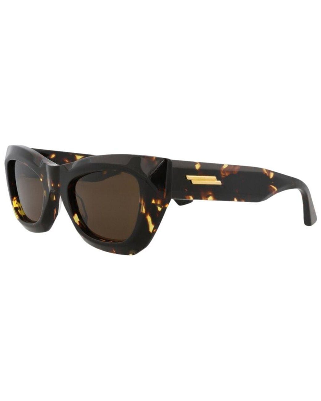 Bottega Veneta Black Bv1251S 52Mm Sunglasses