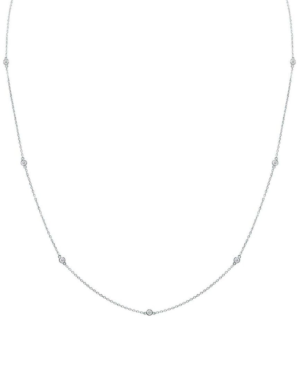 Diamond Select Cuts White 14K 0.25 Ct. Tw. Diamond Necklace