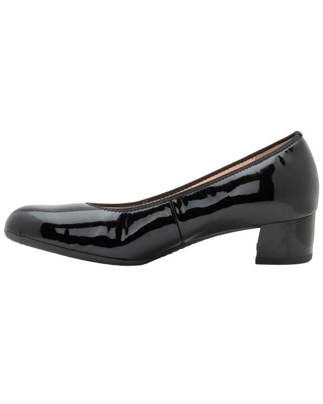 Ara Black Vivian Patent Pump