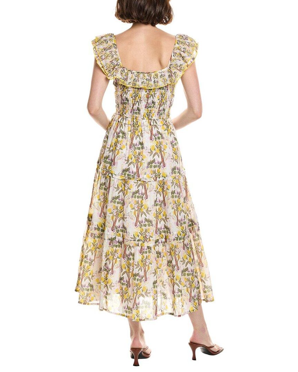 Ro's Garden Natural Ros Garden Tuscany Midi Dress