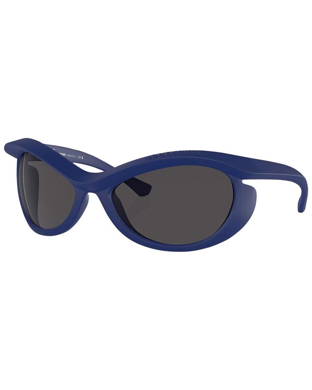 Burberry Blue 66Mm Sunglasses