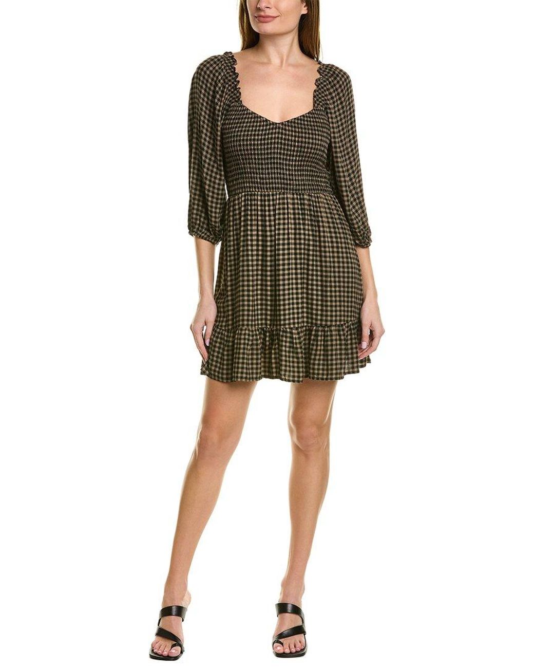 Saltwater Luxe Green Lane Mini Dress