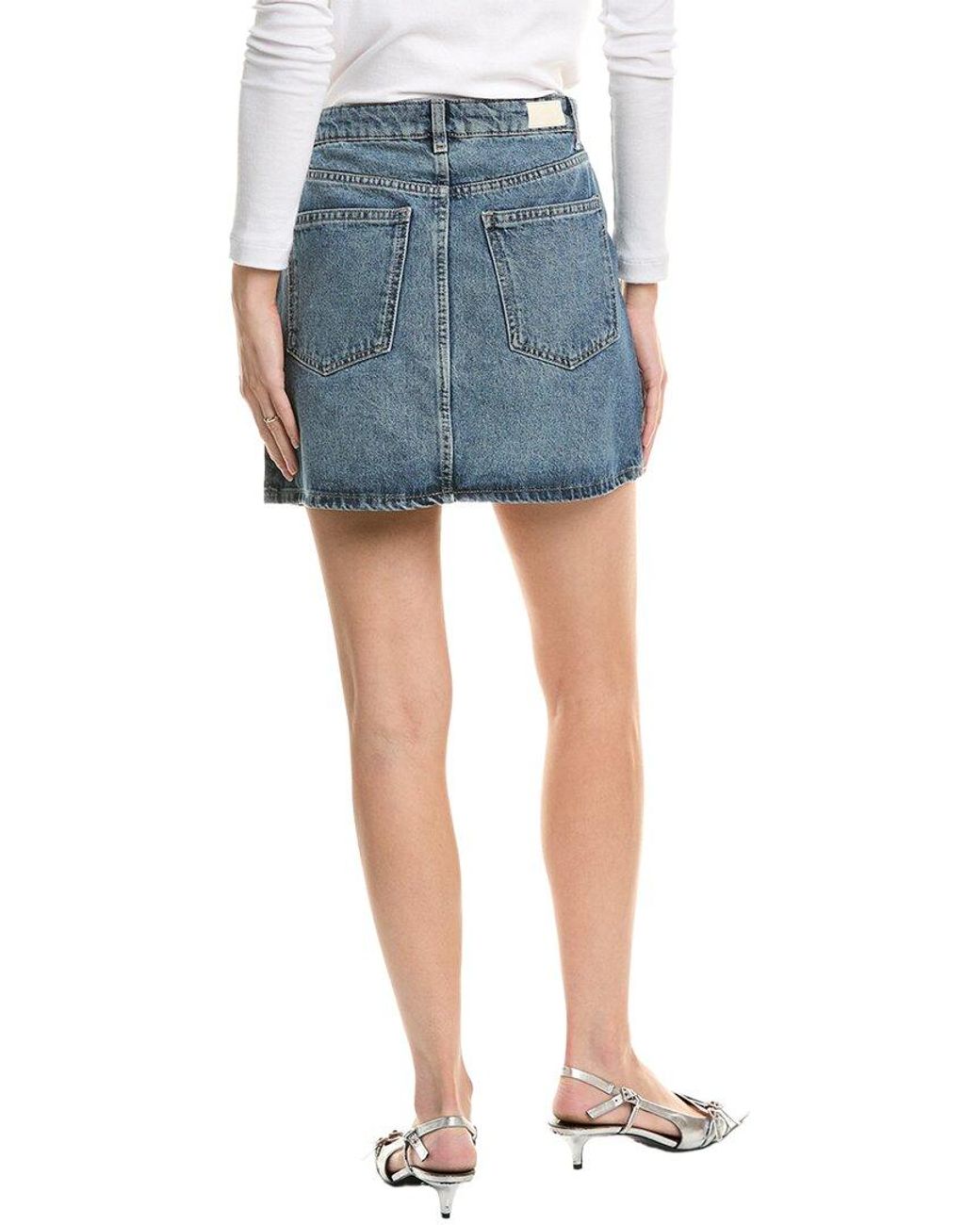 DL1961 Blue Alma Denim Skirt