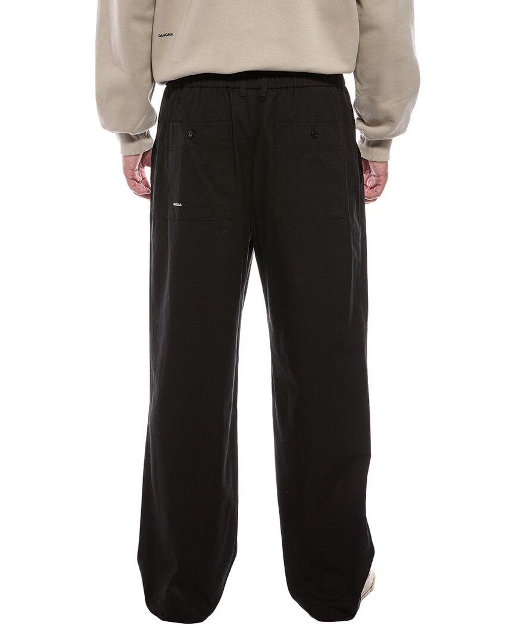 PANGAIA Black Trouser for men