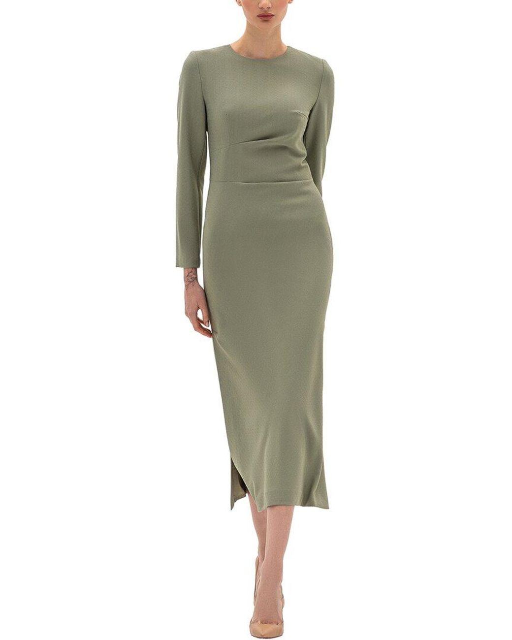 BGL Green Midi Dress