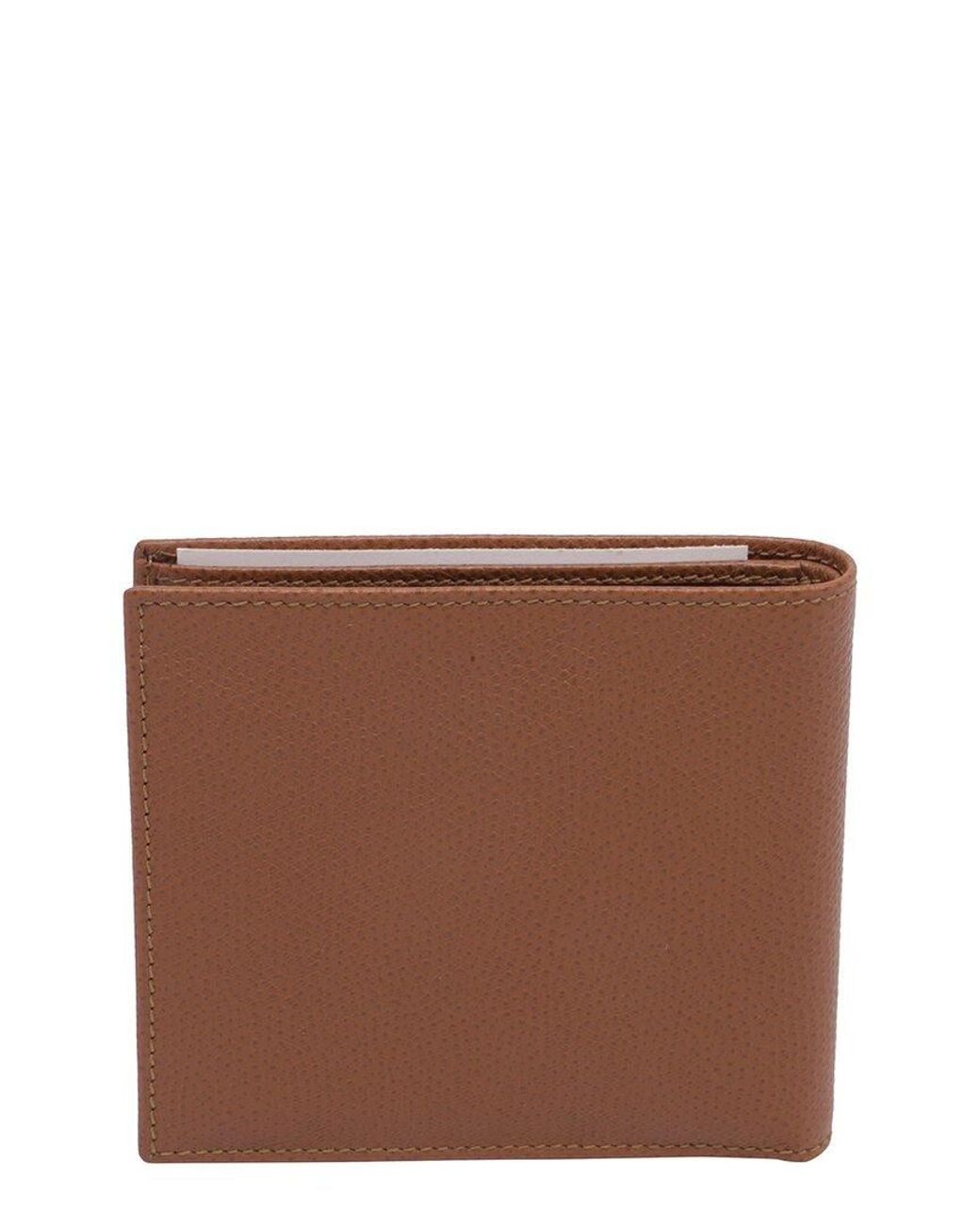 BVLGARI Brown Bi-Fold Wallet (Authentic Pre-Loved)