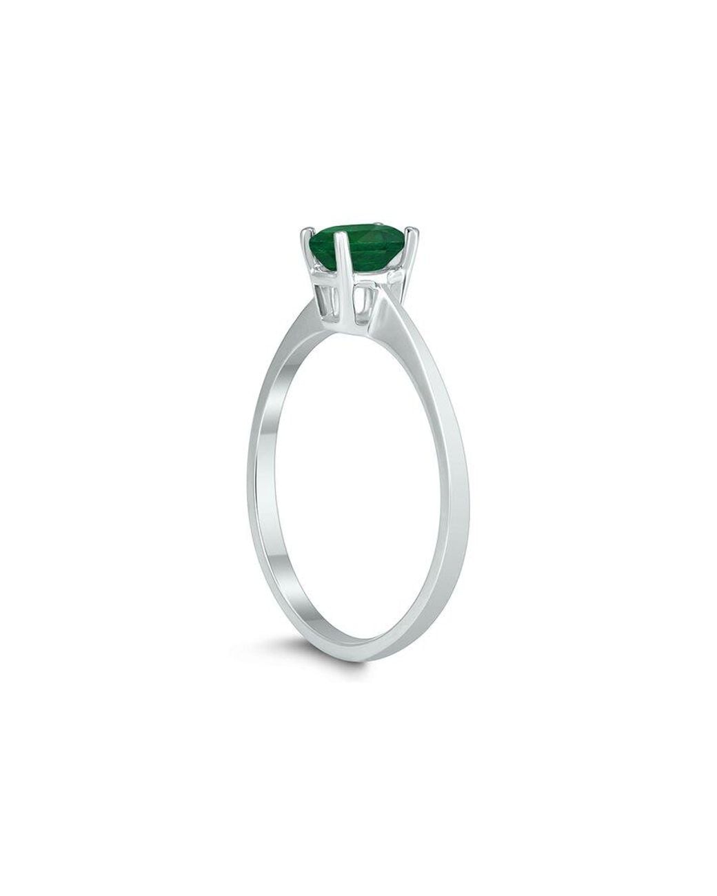 Gem Spark Green 14K 0.45 Ct. Tw. Emerald Ring
