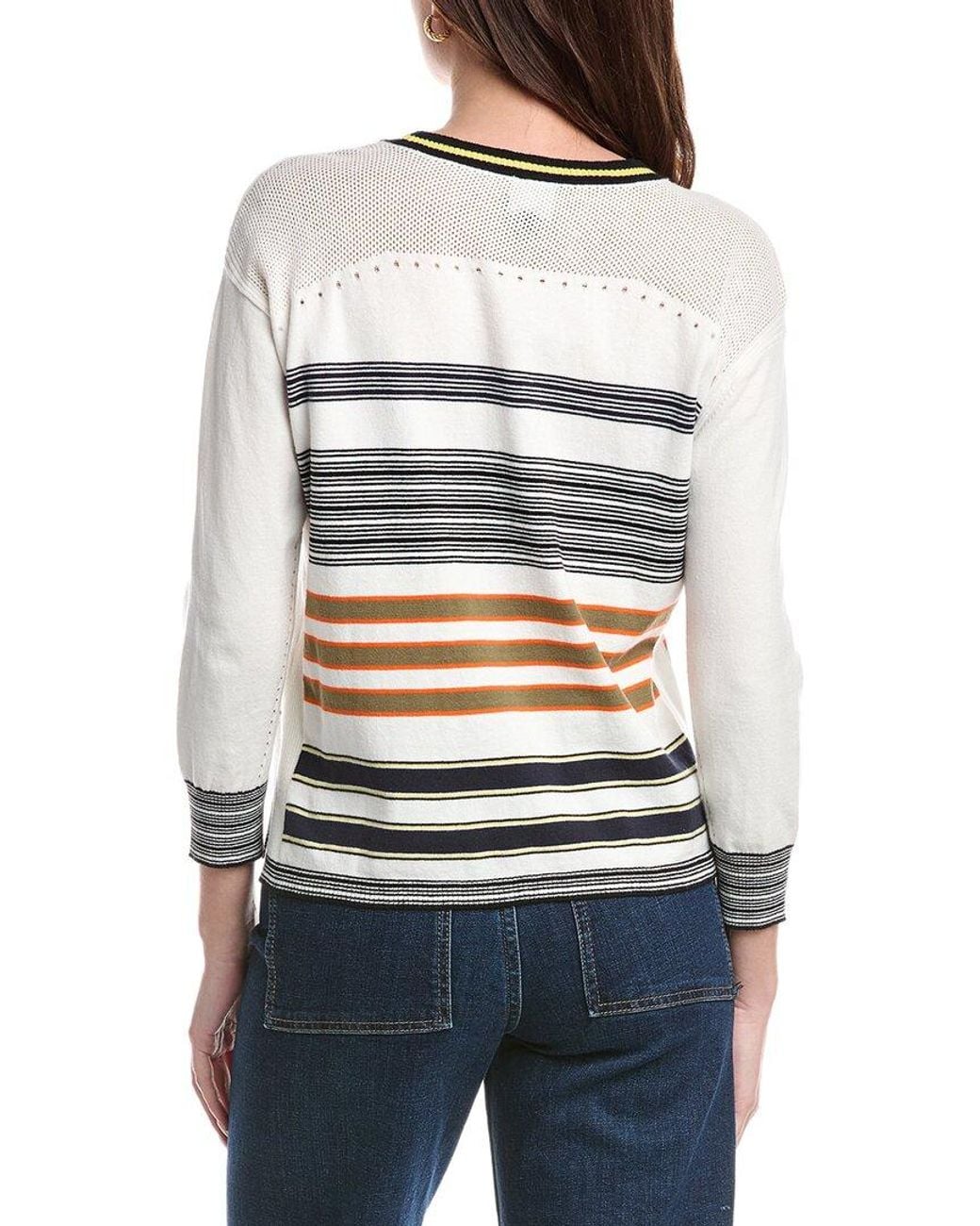 Cabi Gray Parasol Pullover