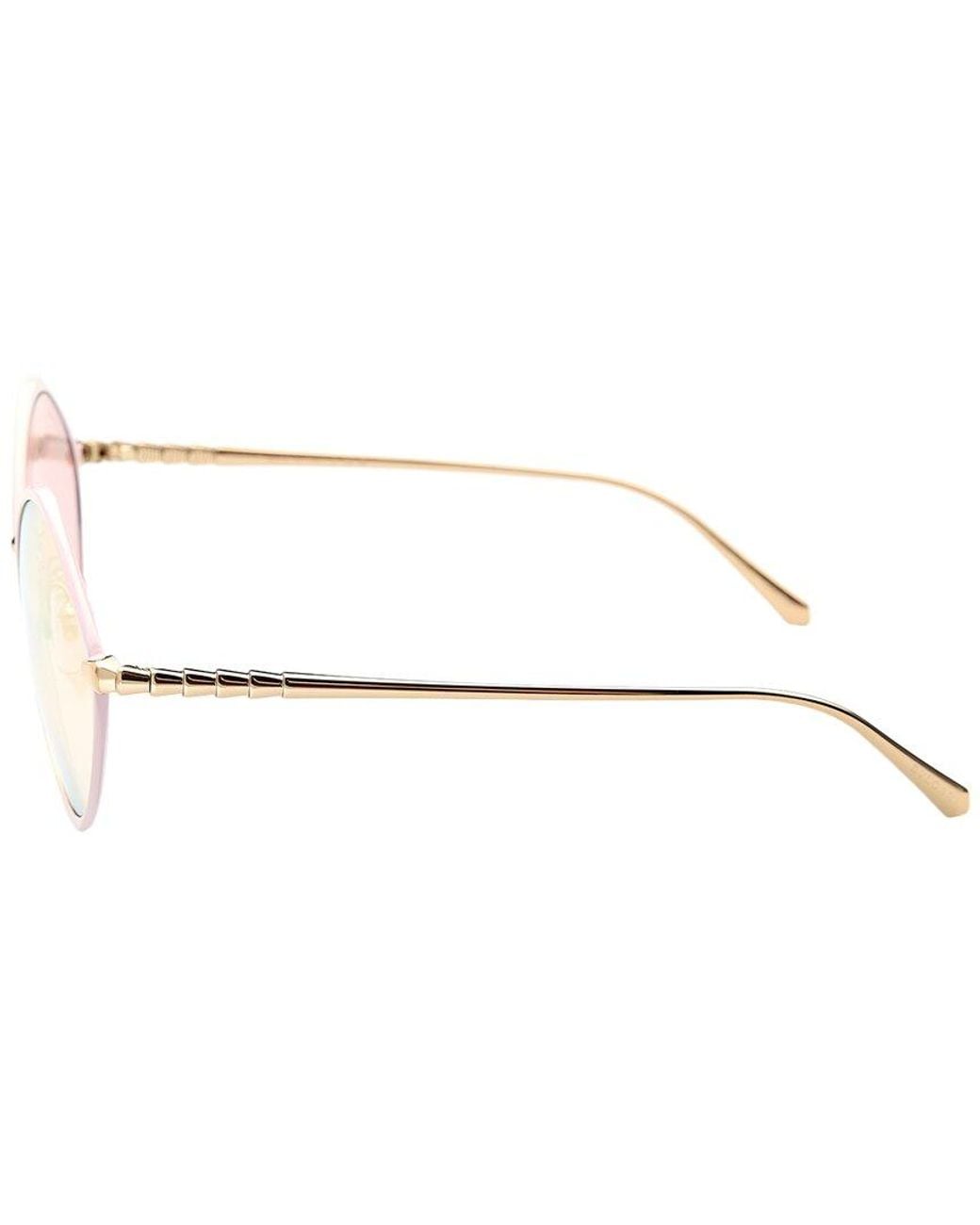 BVLGARI White 6186k 56mm Sunglasses