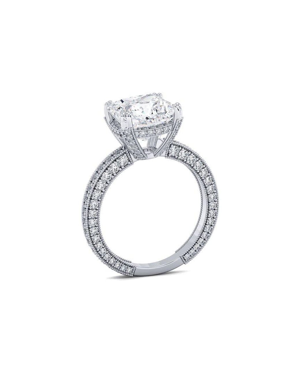Lab Grown Diamonds White 14K 3.00 Ct. Tw. Lab-Grown Diamond Ring