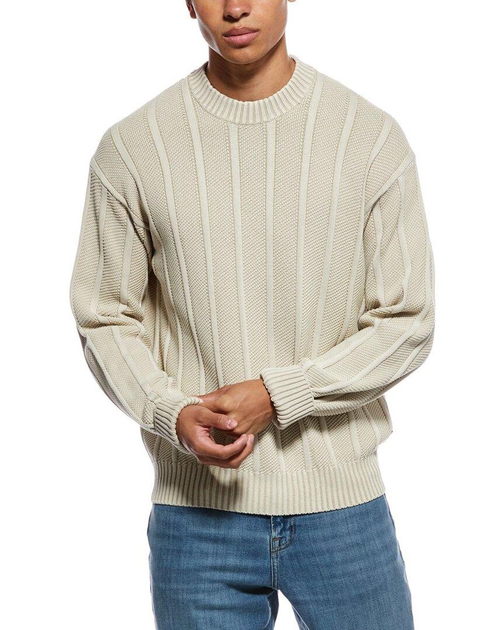 Boss Natural Kaktus Crewneck Sweater for men