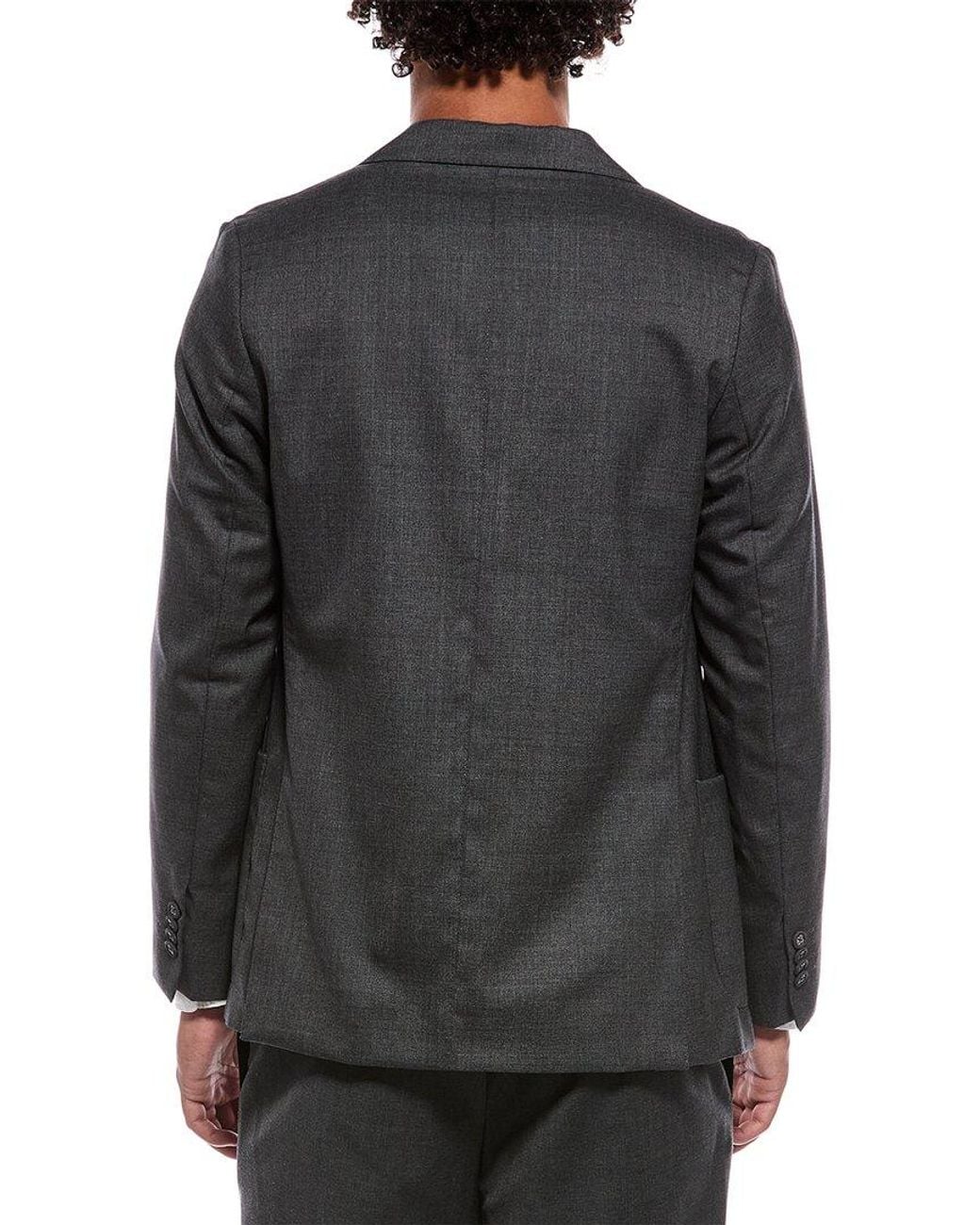 Officine Generale Black Arthus Wool Blazer for men