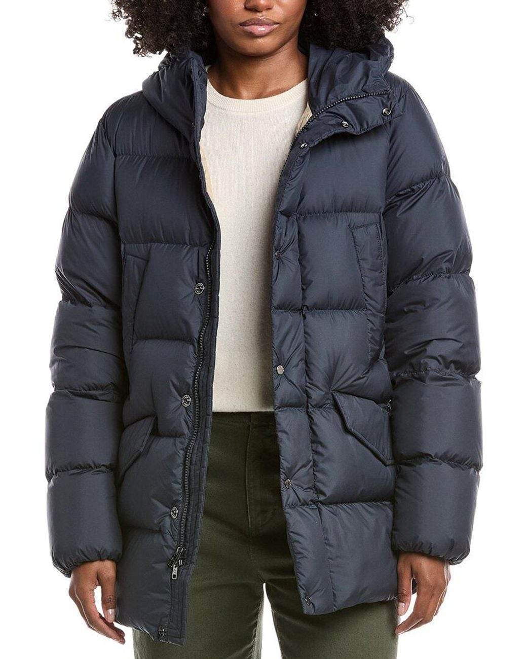 Woolrich Black Cloud Davis Down Parka