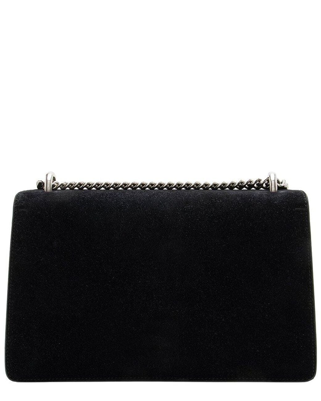 Gucci Black Suede Dionysus Medium Shoulder Bag (authentic Pre-loved)