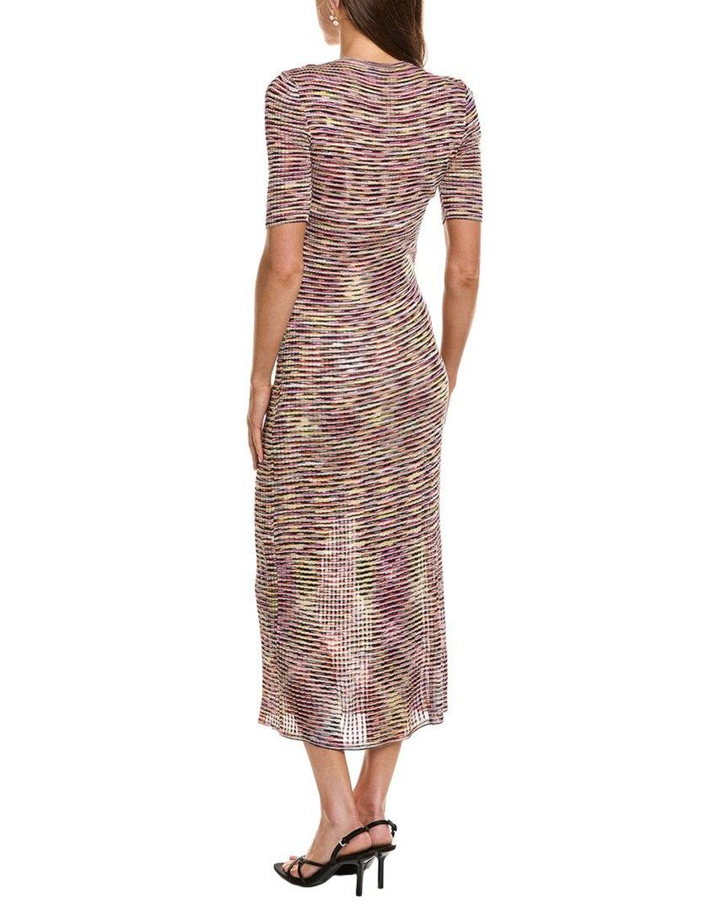 Missoni Black Abito Lungo Midi Dress