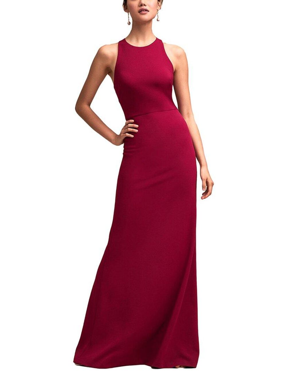 Silvia Rufino Red Maxi Dress