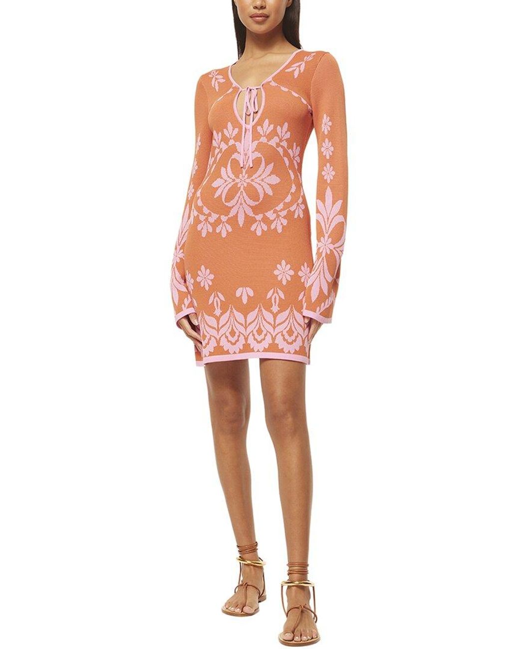 MISA Los Angles Red Sahar Dress