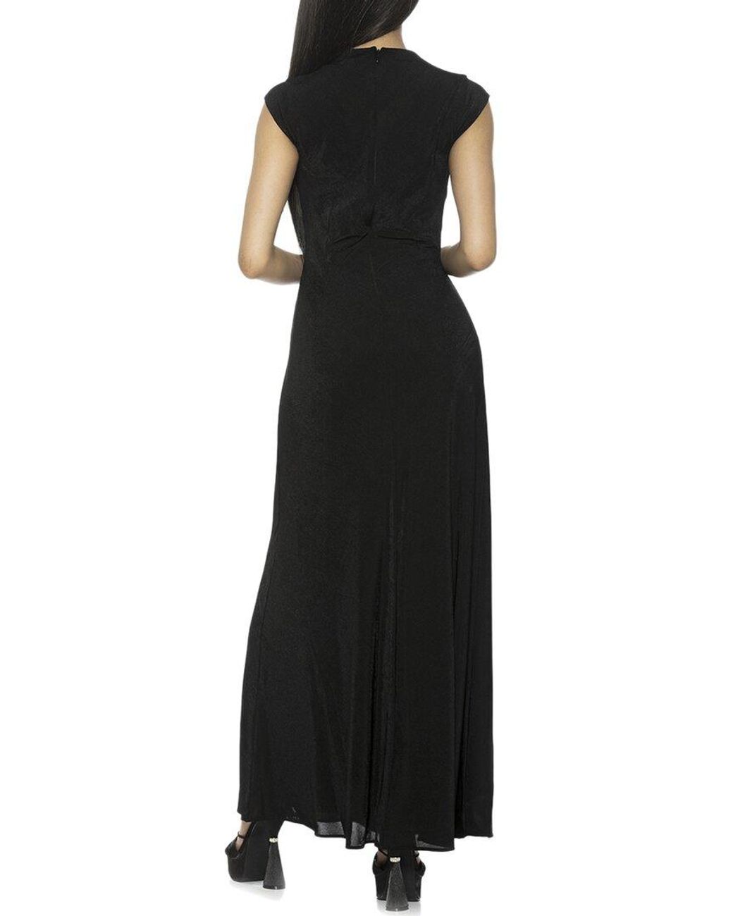Alexia Admor Black Nalani Maxi Dress