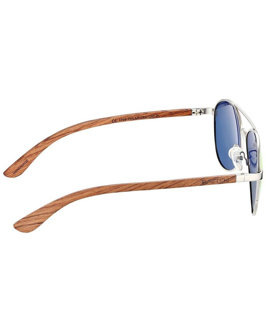 Earth Wood Metallic Sayulita 61Mm Polarized Sunglasses for men