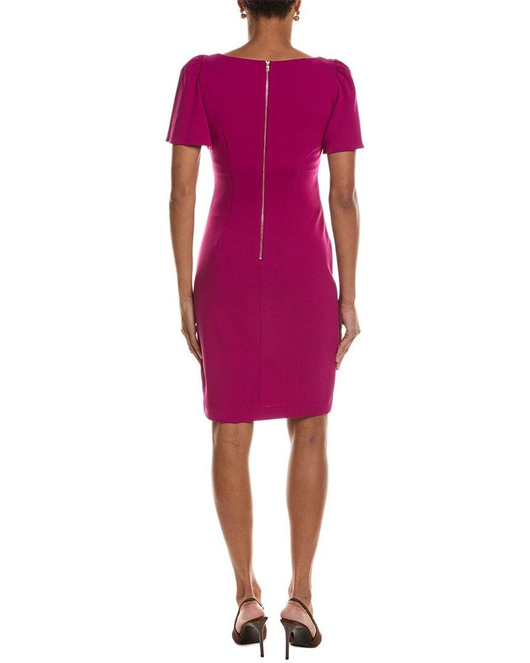 DKNY Red Sheath Dress