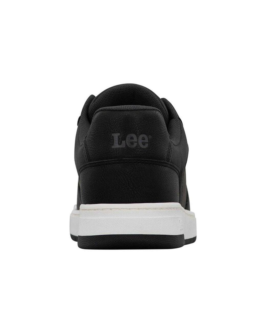 Lee Jeans Black Oxford Sneaker for men