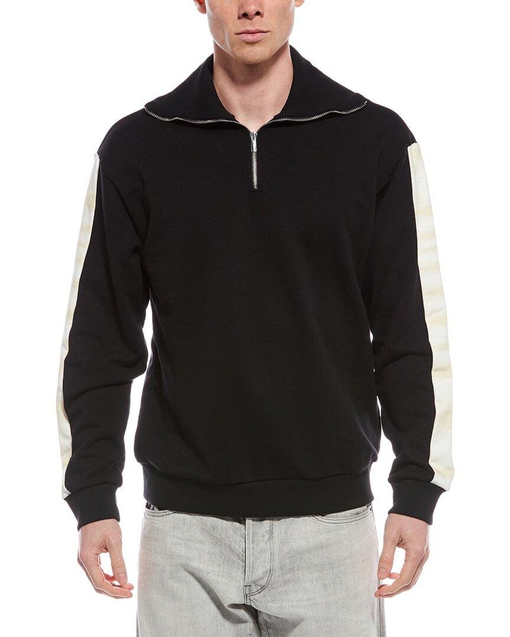 Missoni Black Con Collo 1/4-Zip for men