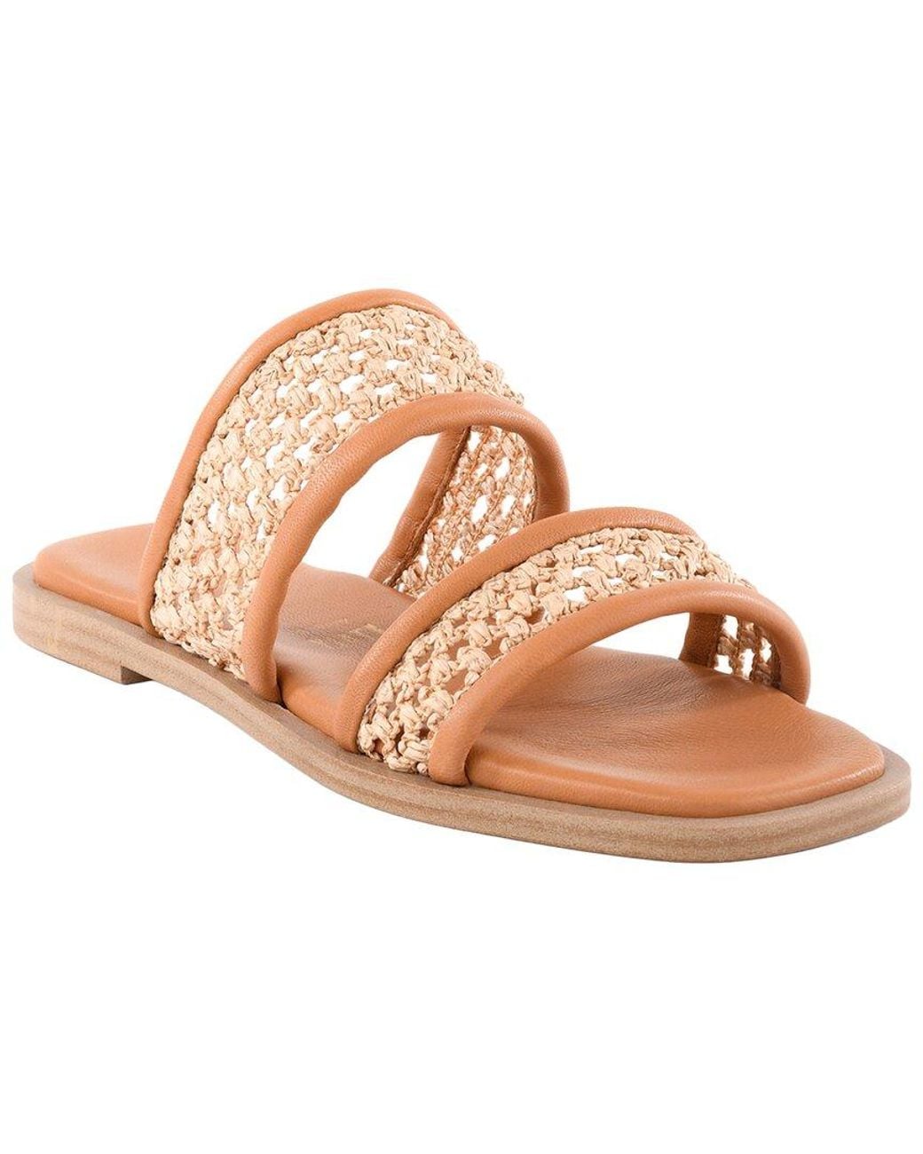 Seychelles Pink Water Lilly Leather Sandal